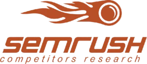 SEMrush Competitors Research logo, representing certification in SEMrush Competitor Research.